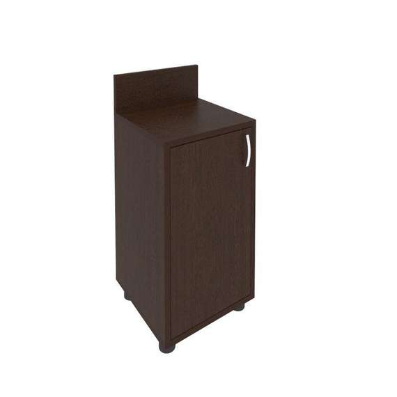 Light Тумба (узкая) с полкой и бортиком С-ТУ-40 (R) Венге Цаво 400*400*750