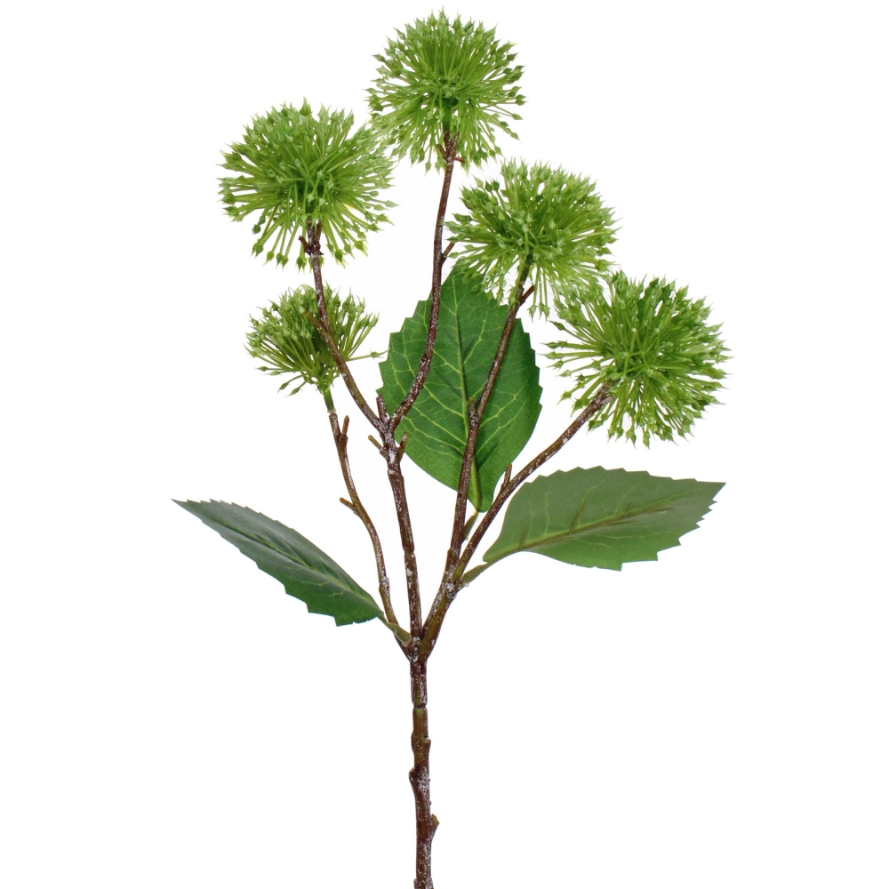 Цветок искусственный «Natur» 50см Каштан зеленый