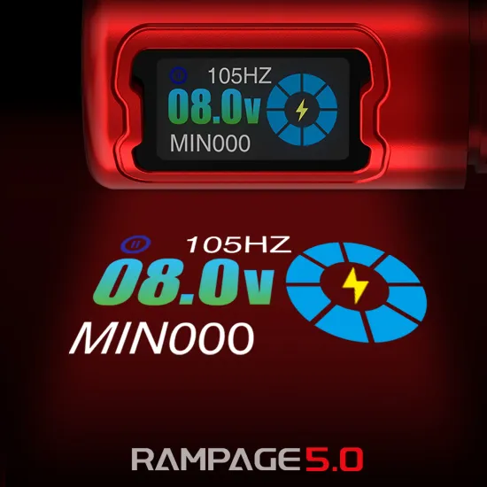 INKIN Rampage 5.0 by Ez Tattoo - беспроводная тату машинка I'Kin (INKin)