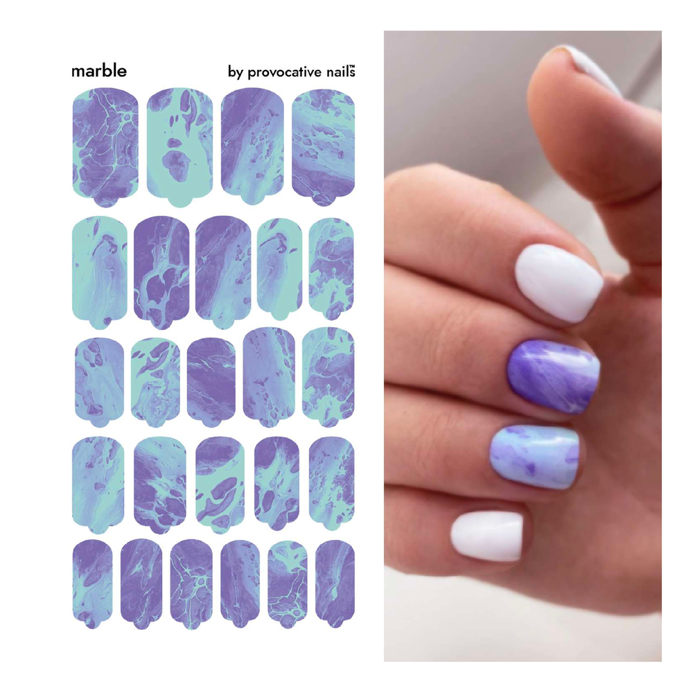 Пленки для маникюра Provocative Nails Marble
