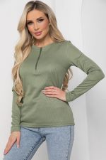 Джемпер "Чувство комфорта" (олива) Б8675 LT Collection