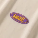 Футболка Ymkashix Ghost бежевая