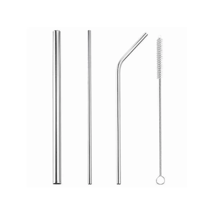 Набор соломинок из нержавеющей стали