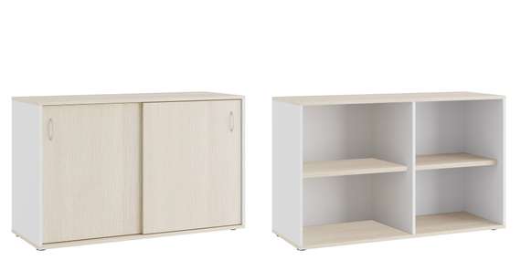 Тумба с раздвижными фасадами Tess