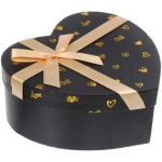 Коробка подарочная «Лучший подарок» 19*17*7.5 см, Черный