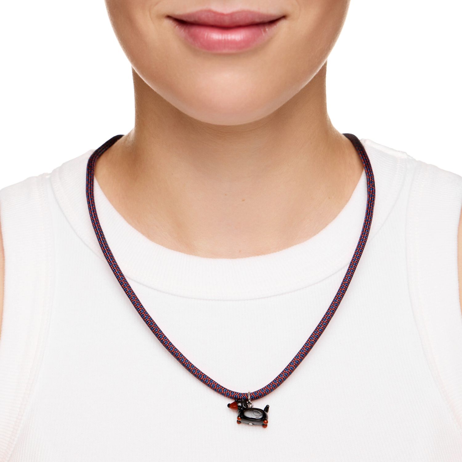 Колье Knitted Cutie Necklace - Dachshund