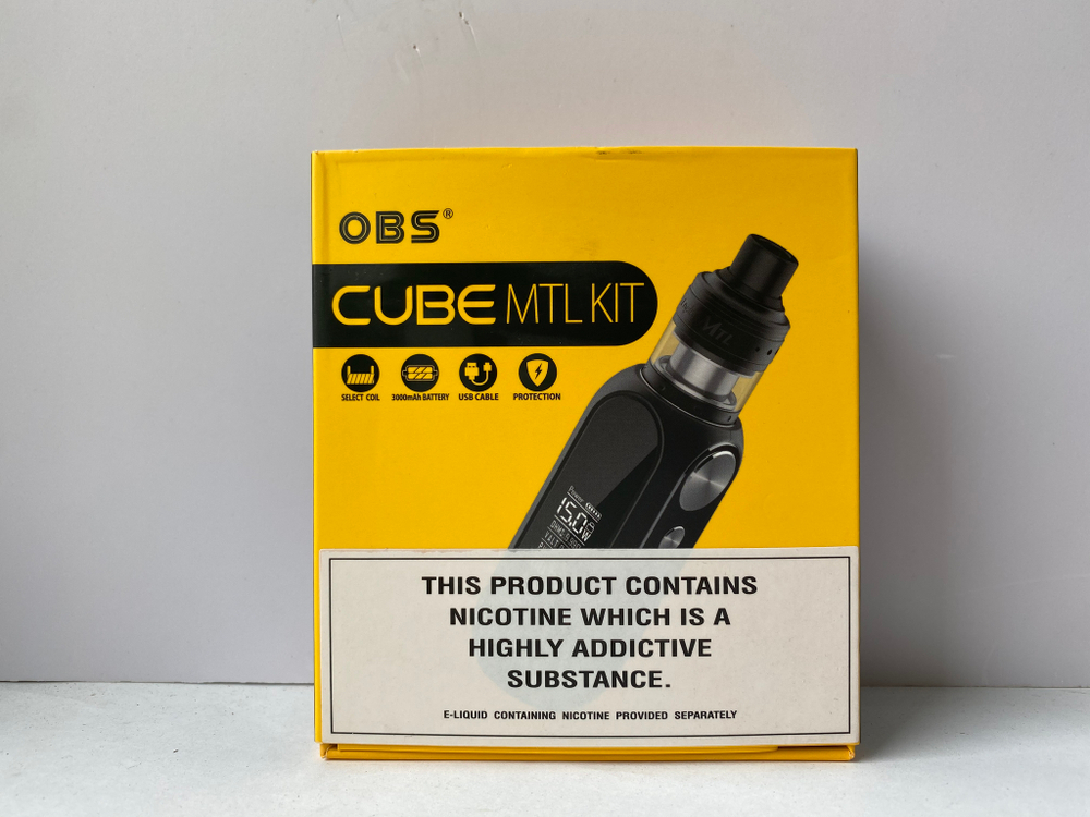 Набор Cube mod 80W 3000mah + Engine MTL RTA by OBS