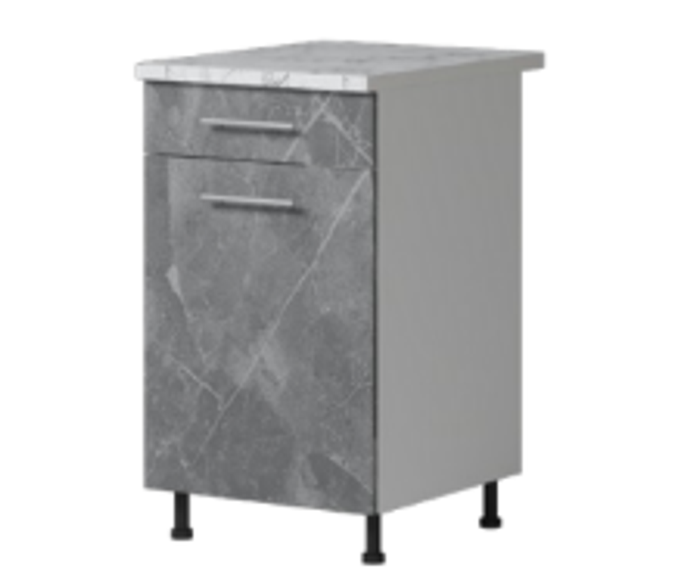 Кухня Alisa Каспий - Стол рабочий 500-1 с ящиком