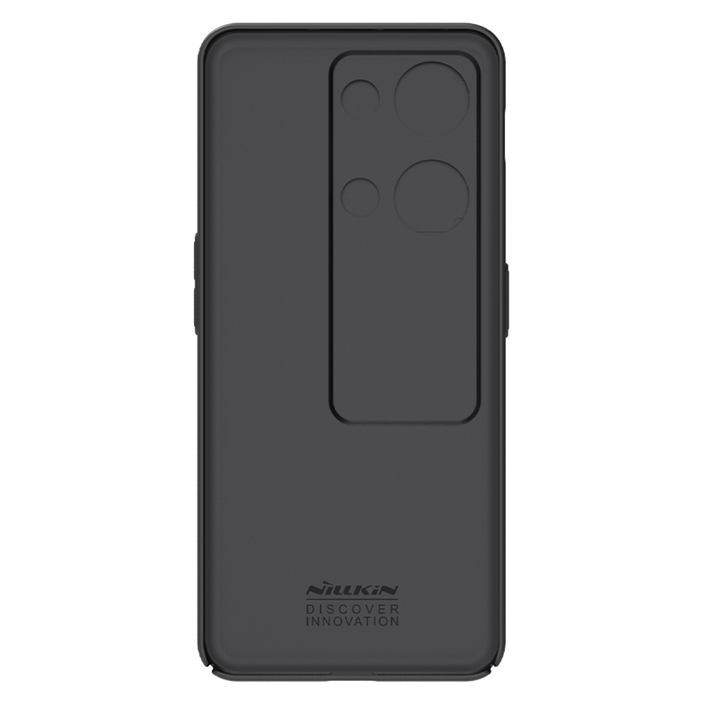 Чехол черного цвета для OnePlus Ace 2V и Nord 3 5G от Nillkin, серия CamShield Case с защитной шторкой для задней камеры