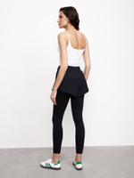 Лосины Active Leggings 2 в 1 in Black