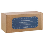 Свеча декоративная синего цвета из коллекции edge, 16,5 см