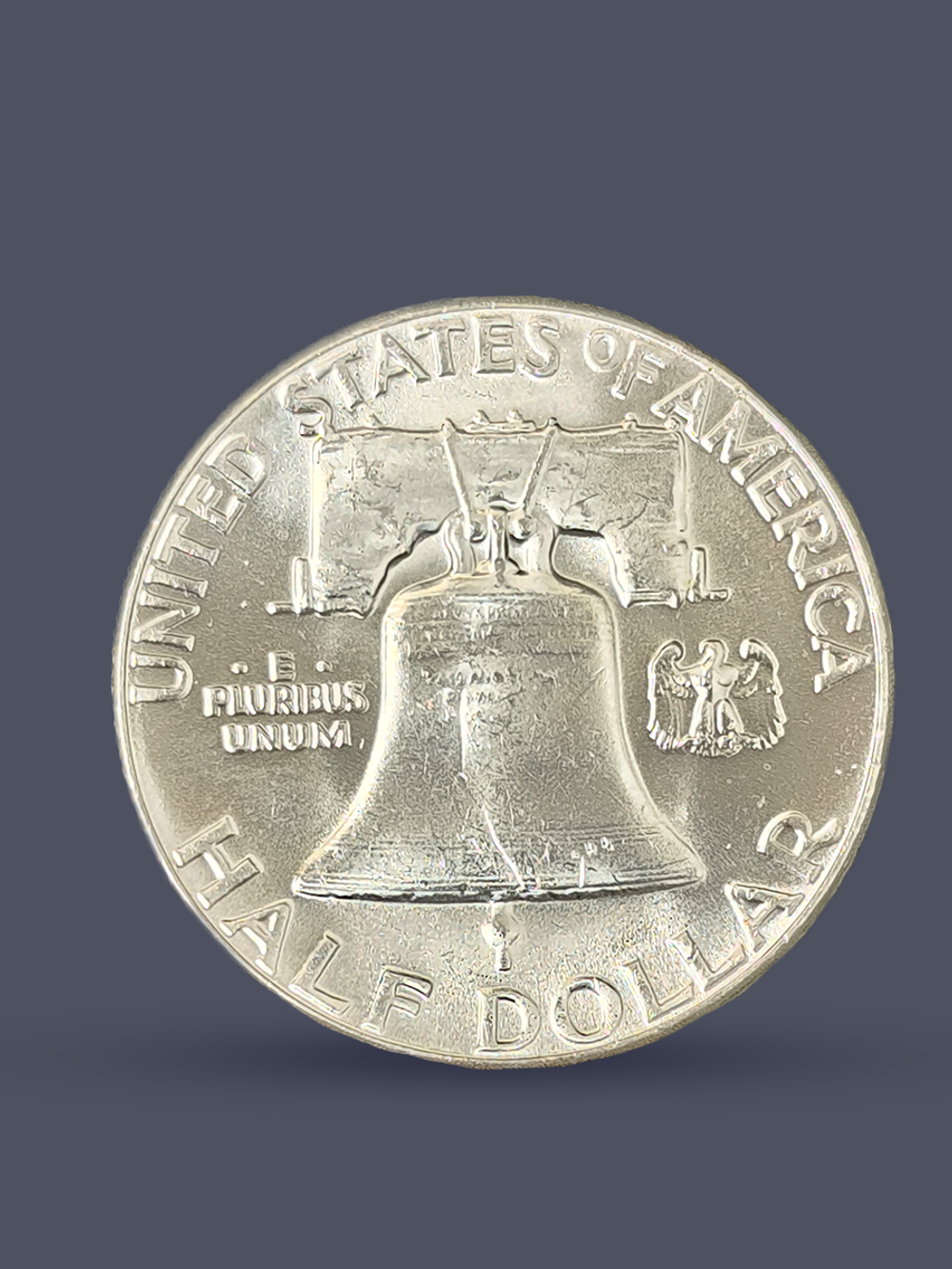 Монета 50 центов (1/2 доллара) США 1960 Бенджамин Франклин