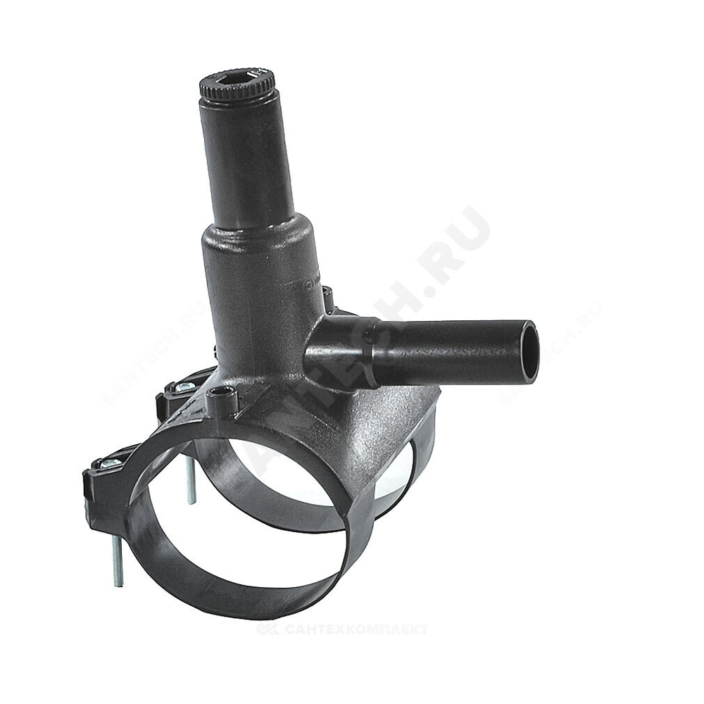 Седелка электросварная ПЭ100 Дн 63х32 Ру16 SDR11 с фрезой EUROSTANDARD 2130166332