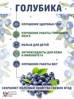 Голубика варенье томленые ягоды набор 2 банки