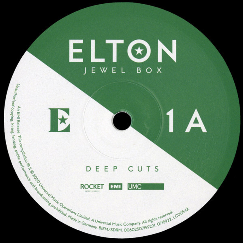 Elton John / Jewel Box - Deep Cuts (Limited Edition Box Set)(4LP)