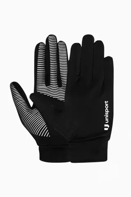 Перчатки Unisport Player Core Junior - черный