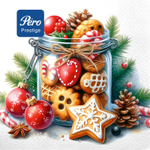 САЛФЕТКИ 33*33 НОВОГОДНИЕ 12 ШТ.