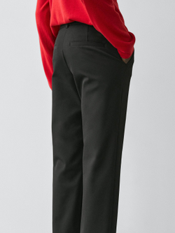 Massimo Dutti Технические брюки прямого кроя, черный