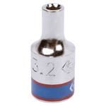 Головка торцевая стандартная шестигранная 1/4&quot;, 3.2 мм KING TONY 233532M