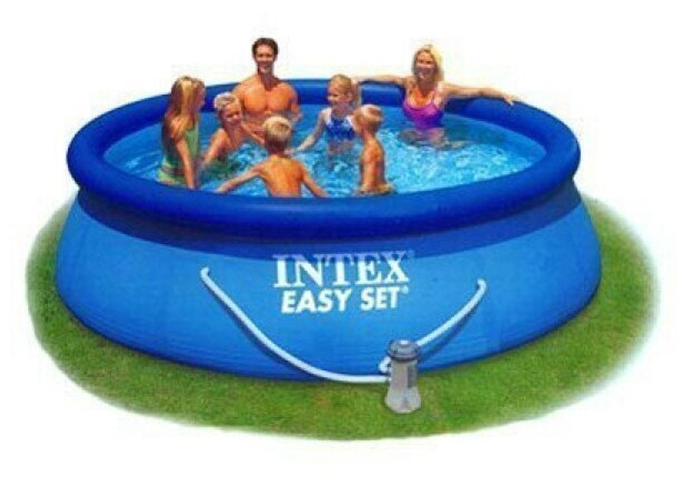 Бассейн Intex Easy Set 28130NP с надувным кольцом 366см*76см, от 6 лет