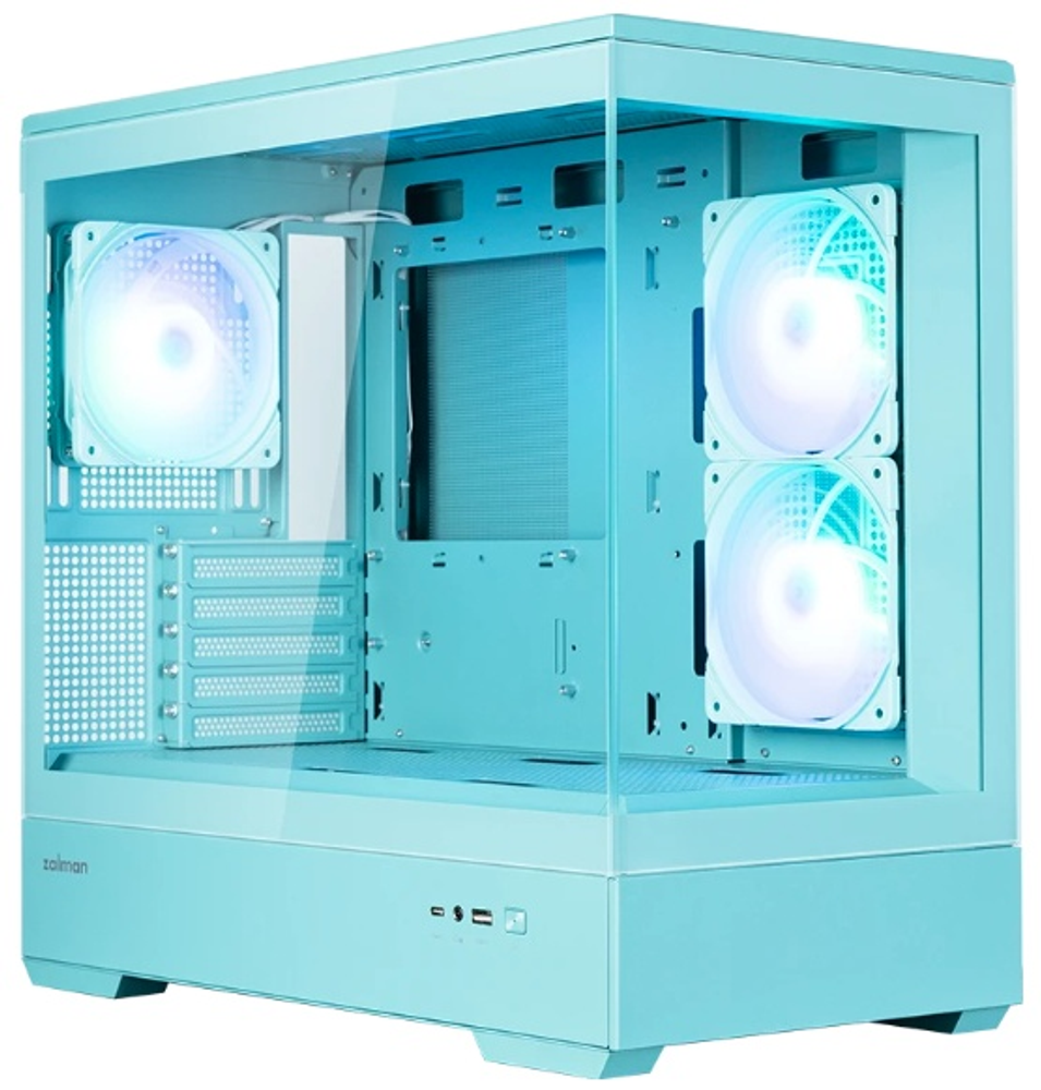 Корпус Zalman P30 V2 голубой