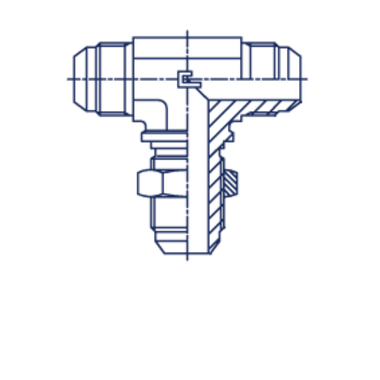 Соединение PTD JIC 3/4