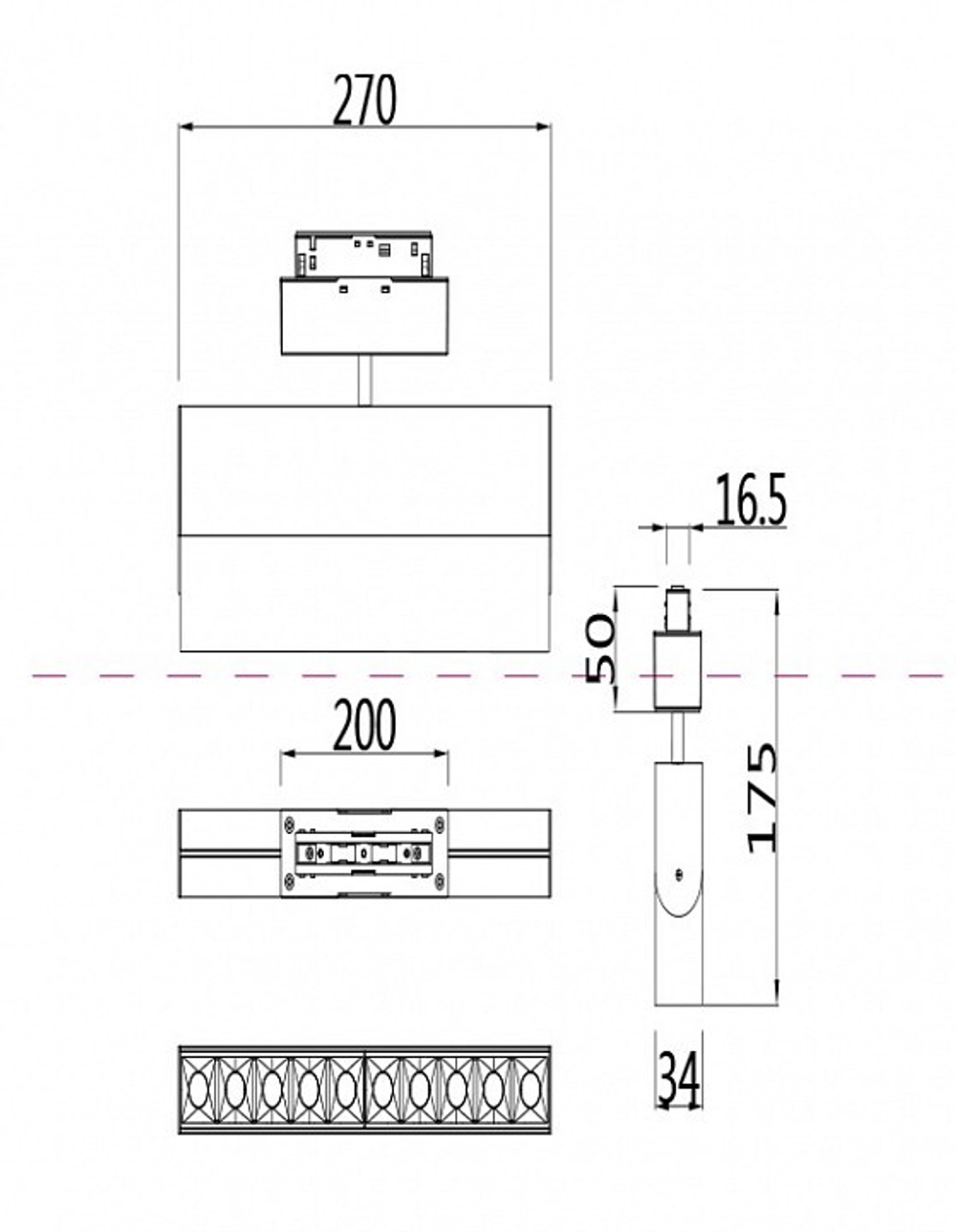 Трековый светильник Maytoni Technical TR015-2-20W4K-W