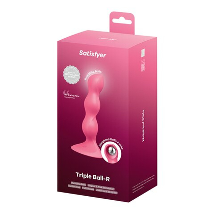 Satisfyer Triple Ball-R - Фаллоимитатор со смещенным центром тяжести