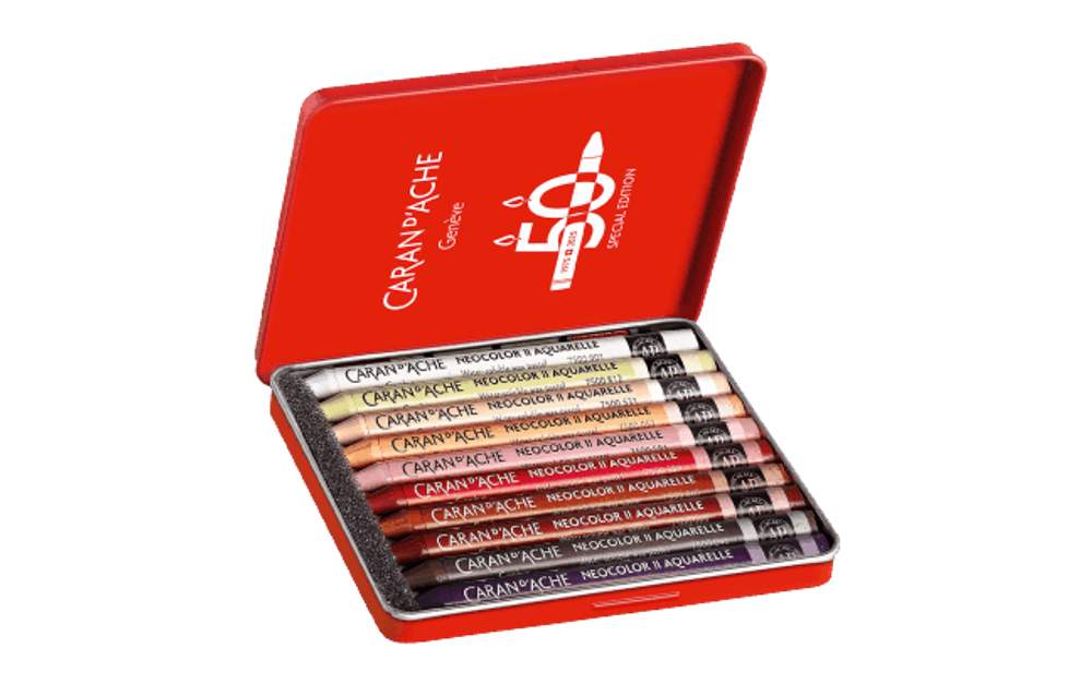 Caran d'Ache Neocolor II. Portrait – Special Edition 10 шт.