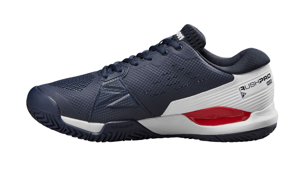 Мужские кроссовки теннисные Wilson Rush Pro Ace - небесный