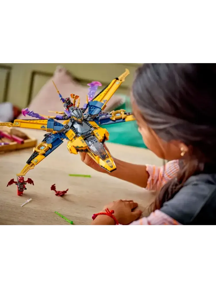 Конструктор Ninjago 71833 Реактивный самолёт Раса и Арина