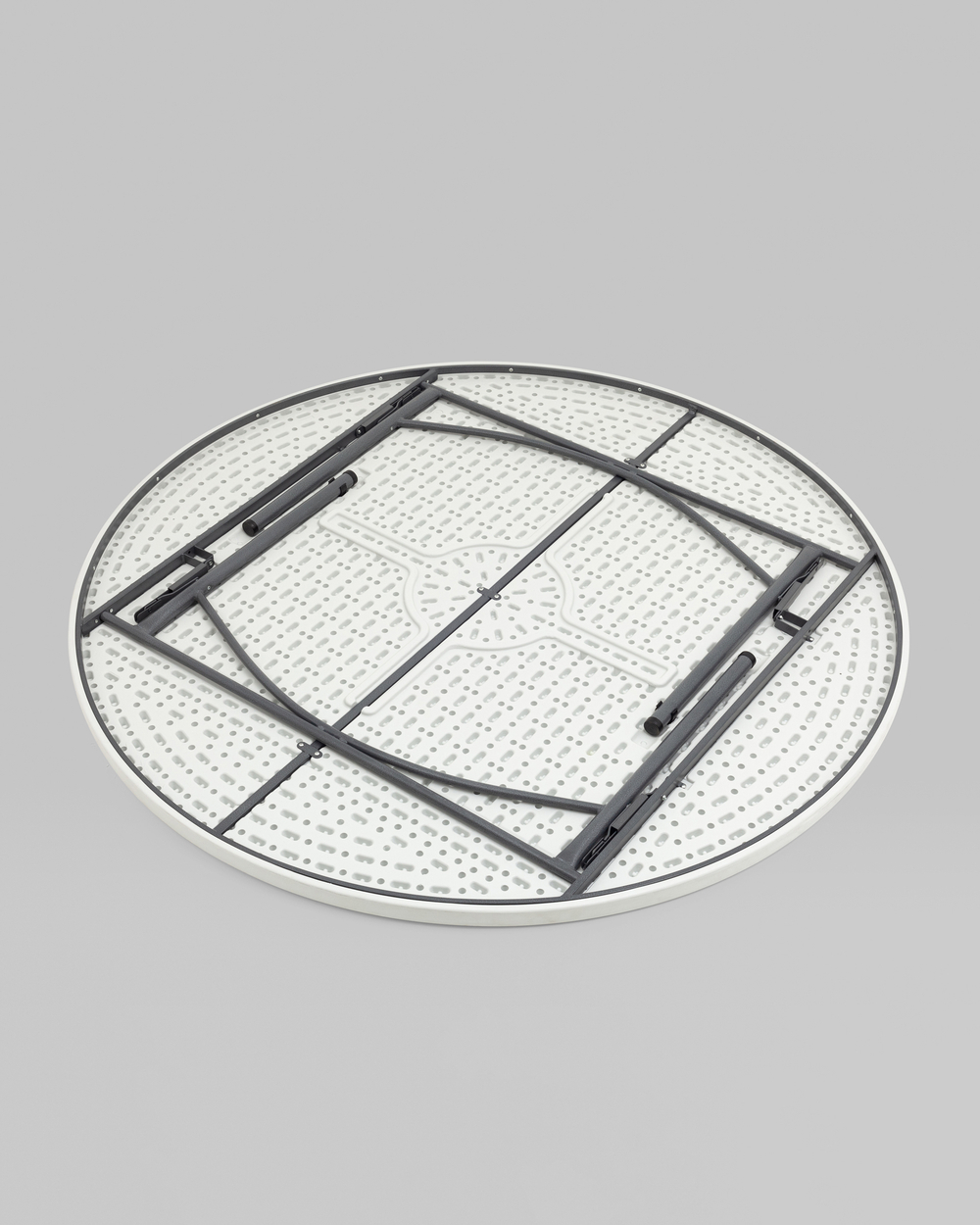 Стол круглый складной пластиковый Кейт 180