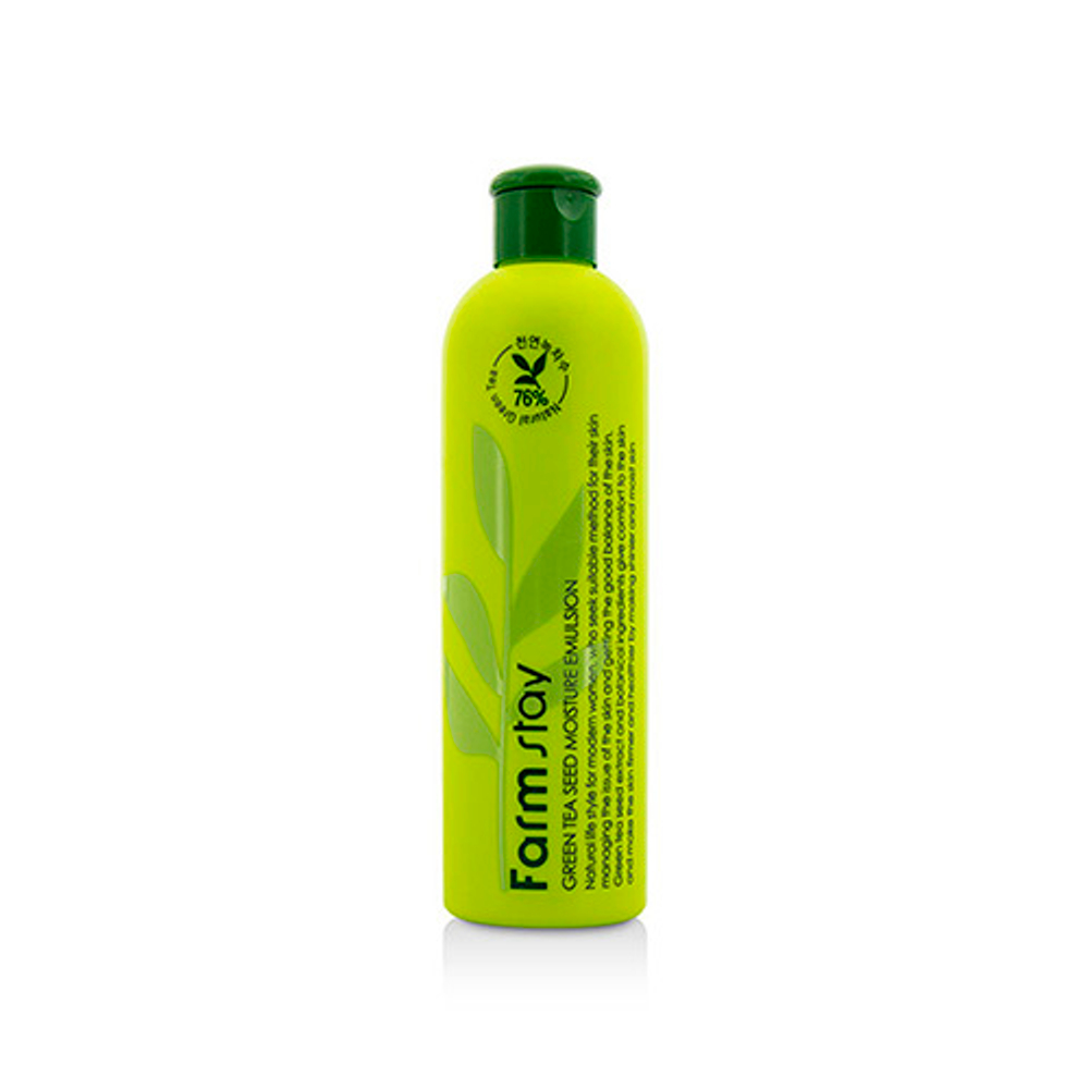 Эмульсия увлажняющая с семенами зеленого чая FarmStay Green Tea Seed Moisture Emulsion 300мл