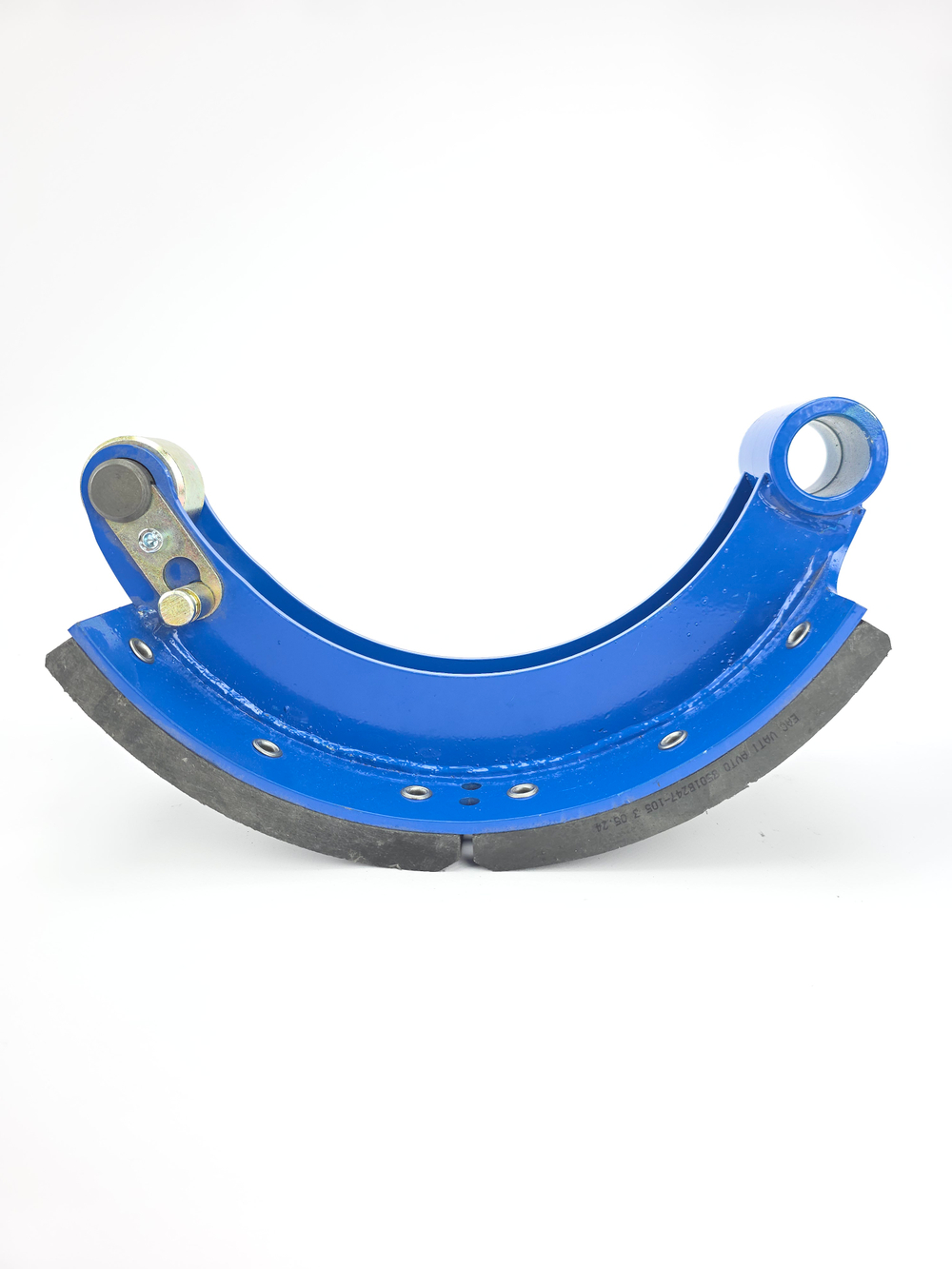 Колодка барабанного тормоза а/м КАМАЗ Компас 12 мост JAC N120 (OE: 3501B247-085WBS/ передняя/ верхняя/ сварная) (1шт.) АККОР