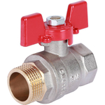Кран шар. ROMMER 3/4" вн-нар    (баб)    5827