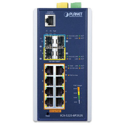 Коммутатор (свитч) PLANET IGS-5225-8P2S2X