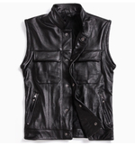Жилет кожа T1-LM 2XL