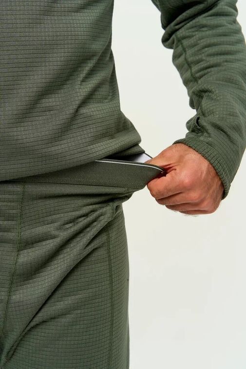 Комплект термобелья Вафля олива