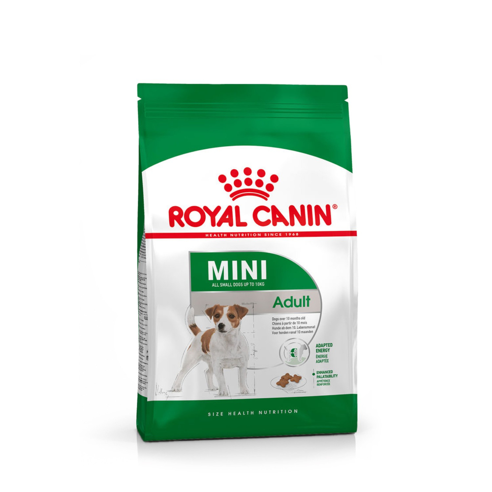 Royal Canin Mini Adult Мини Эдалт Корм сухой для взрослых собак мелких пород от 10 месяцев и старше 4кг