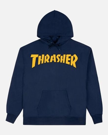 Толстовка THRASHER COVER LOGO NAVY