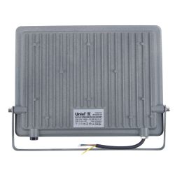 ULF-F52D-150W-6500K IP65 200-240V GREY Прожектор светодиодный. Дневной свет 6500K. Угол 90 градусов. Корпус серый. TM Uniel