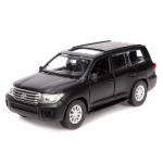 Модель ин. мет. "Toyota Land Cruiser матовый" 12,5см, черный CRUISER-BE (Технопарк)