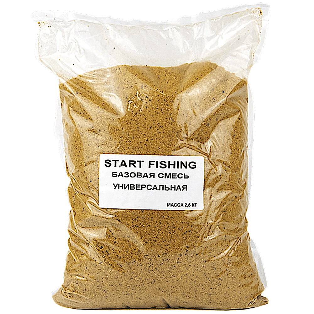 Прикормка рыб.Start Fishing Базовая смесь 2.5кг -