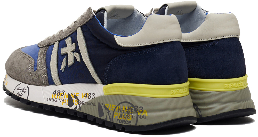 Premiata Lander 4587 Серые с синим