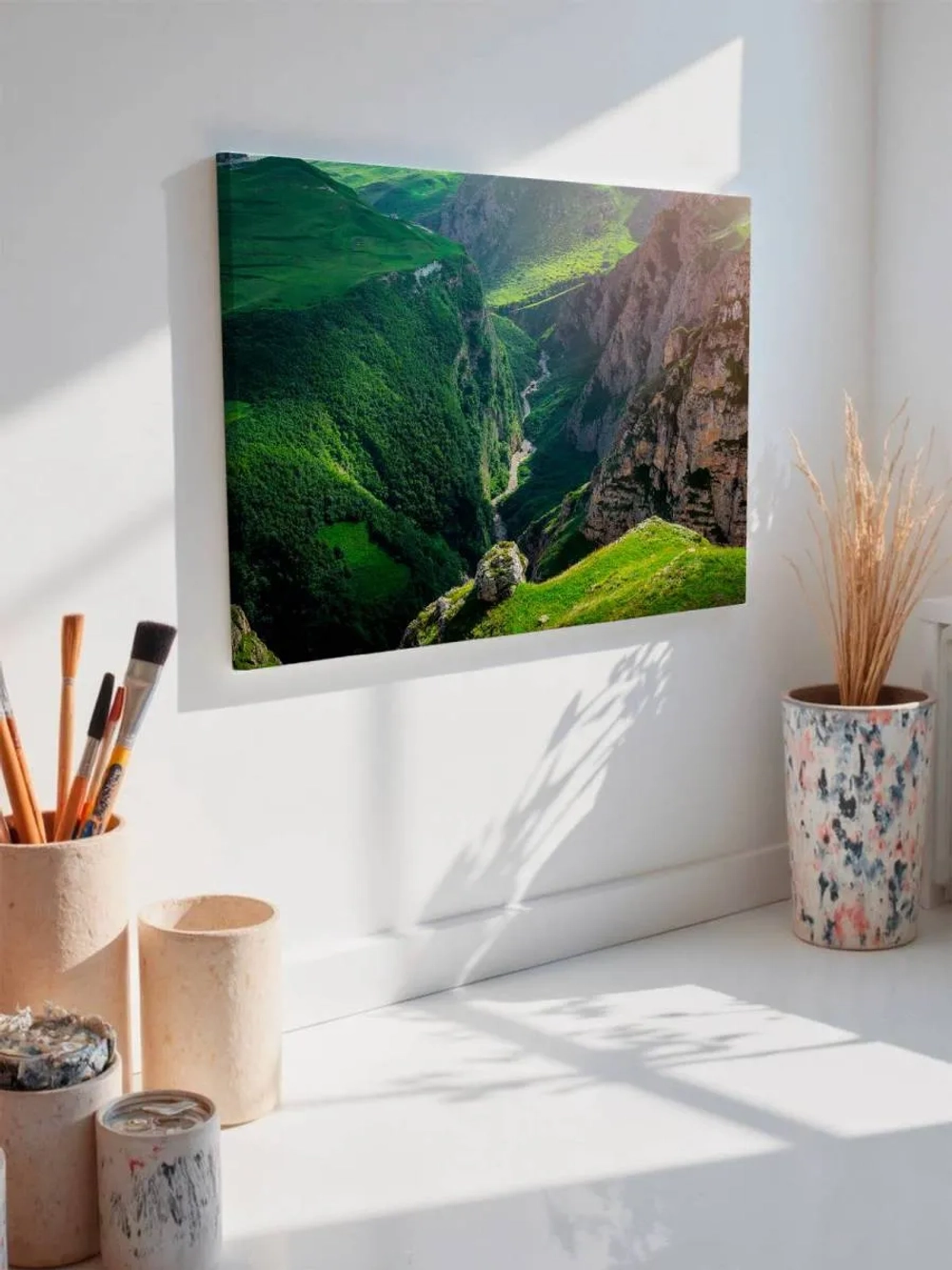 Картина на стену 40 X 50 Горный пейзаж