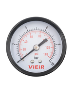 Манометр аксиальный 10 бар"ViEiR" YLB10