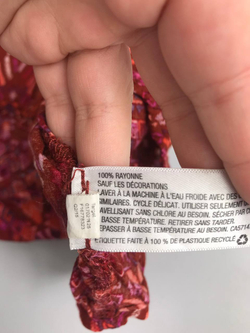 Блузка Mossimo с принтом 46 размер