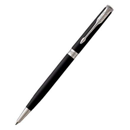 Parker Sonnet Core - Matte Black CT SLIM, шариковая ручка, M, BL