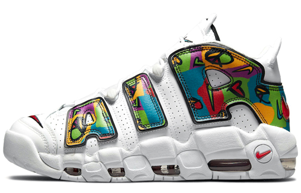 Кроссовки Nike Air More Uptempo Peace Love Swoosh