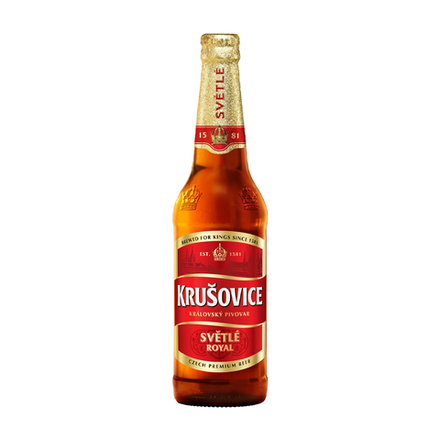 Пиво Krusovice светлое 0,45 л
